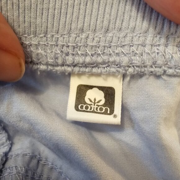 Blue Penningtons Women's Ribbed Waistband Cotton Capri Pants - Picture 6 of 11